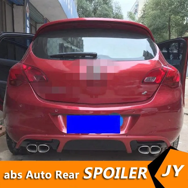 Спойлер для Opel Astra J 2012 2016 спойлер высококачественный из АБС материала заднего