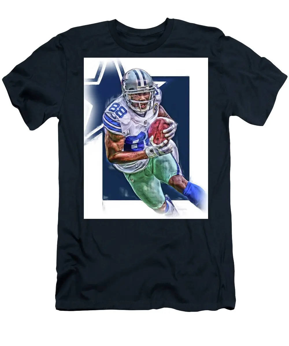 Dez Bryant Harajuku уличная рубашка мужская масло искусство Мужская футболка |