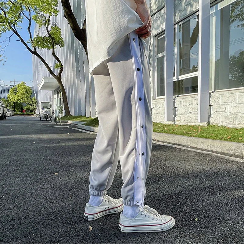Men Harem Pants Summer Plus Size S-3XL Fashion Patchwork High Street Causal
