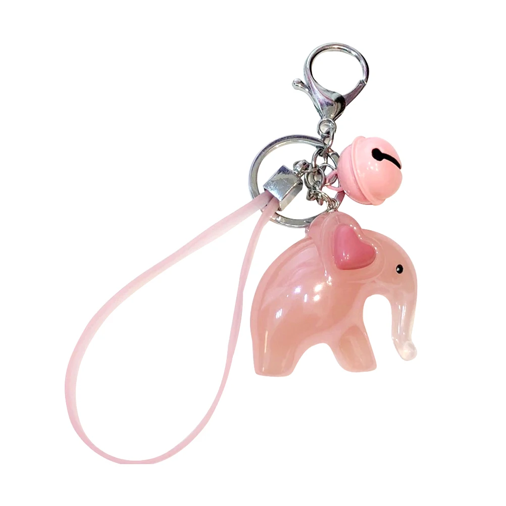 

1pc Elephant Keychain Creative Cute Fashion Car Keyring Hanging Purse Bag Pendant Ornament Key Chain Creative Gift