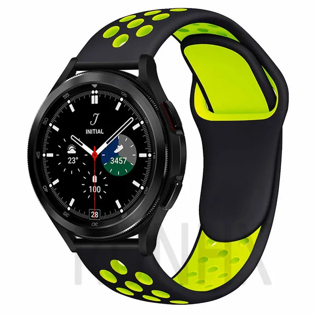 mm Watch Band For Samsung Galaxy Watch 4 Classic 46mm 42mm Smartwatch Silicone Ridge Sports Bracelet Galaxy Watch 4 44mm 40mm Watchbands Aliexpress