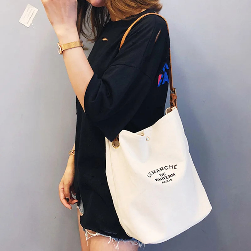 

Women Lady Girl Shoulder Crossbody Bag Handbag Canvas Casual For Travel Shopping UND Sale