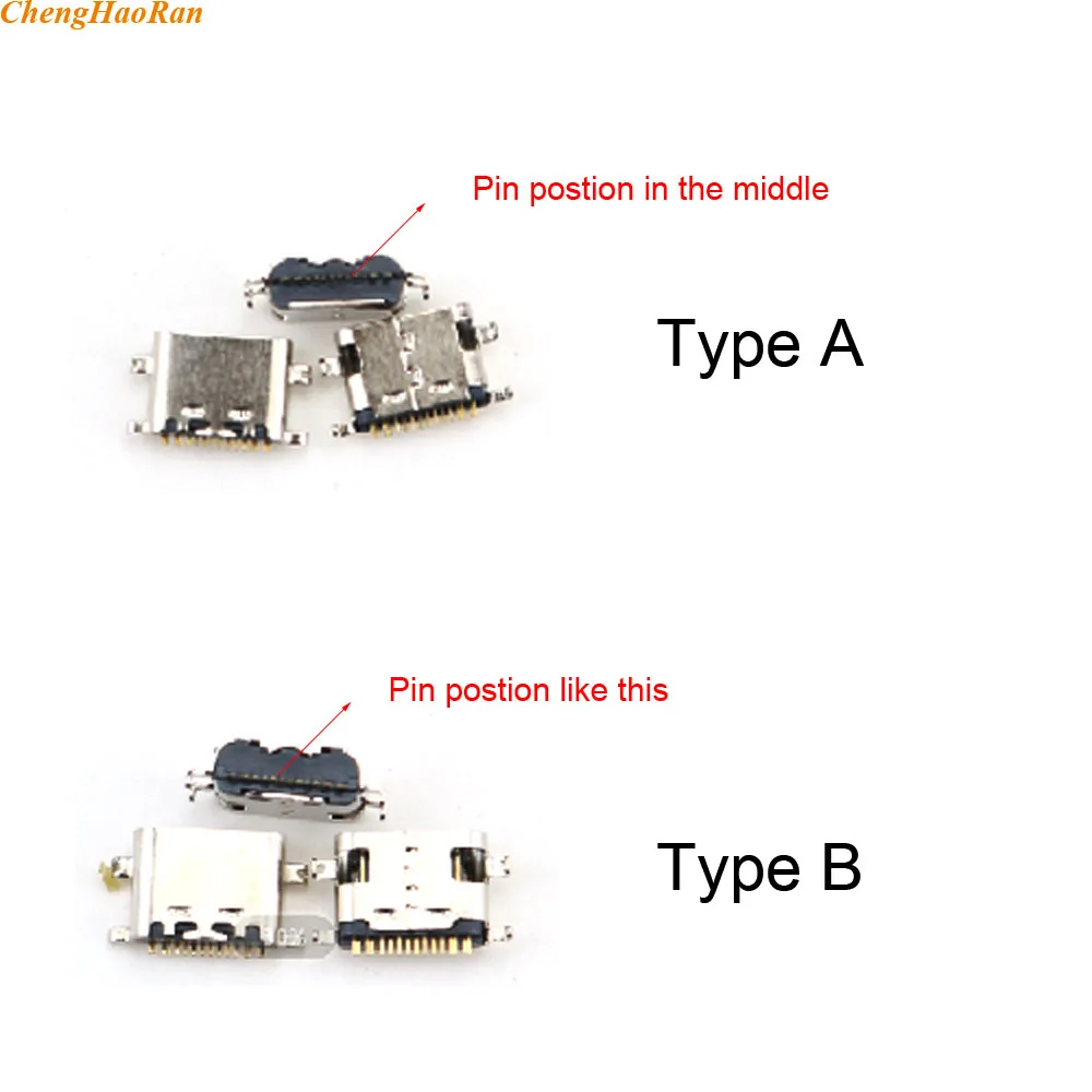 10 шт./лот разъем Micro USB 3 1 Type-C 12 контактов SMD 90 градусов Женский Разъем для