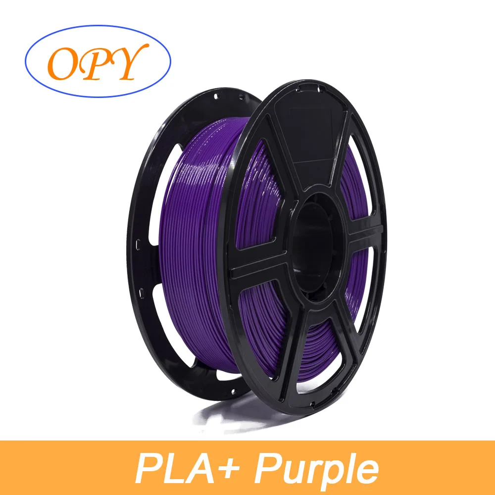 PLA Pro Purple Светится в темноте нити Pla плюс Материал 3D Пластик 1,75 мм Принтер световой Мрамор древесины мягкий светящийся в темноте 1 кг Pro ровными рядами - Цвет: PLA Pro Purple