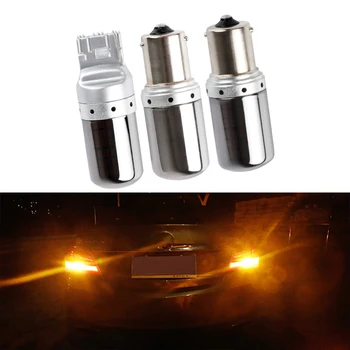 

Car LED Reverse Lights BA15S W21W 1156 P21W S25 CanBus Tail Lamp For Ford Focus 2 3 Fiesta Mondeo Ranger Kuga Seat Leon Ibiza