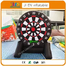До двери небольшой надувной Дротика доска для продажи, коммерческая надувная Футбол Дротика карнавальные игры