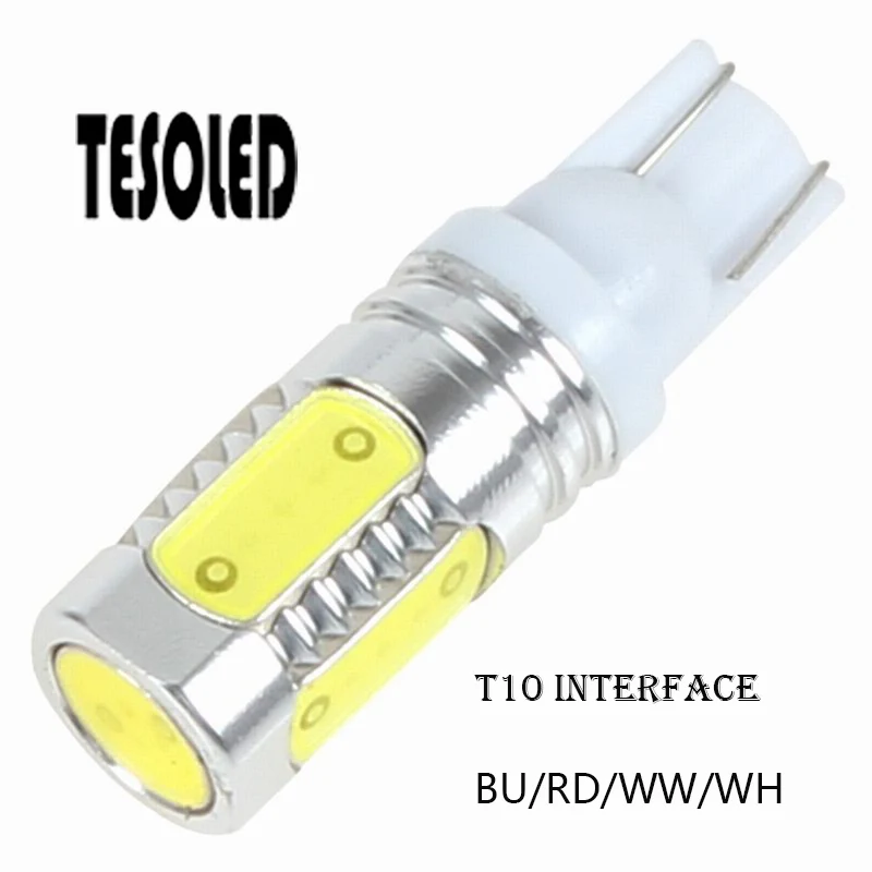 Светодиодная лампа COB led 7 5 Вт супер белый желтый синий красный светодиод 12