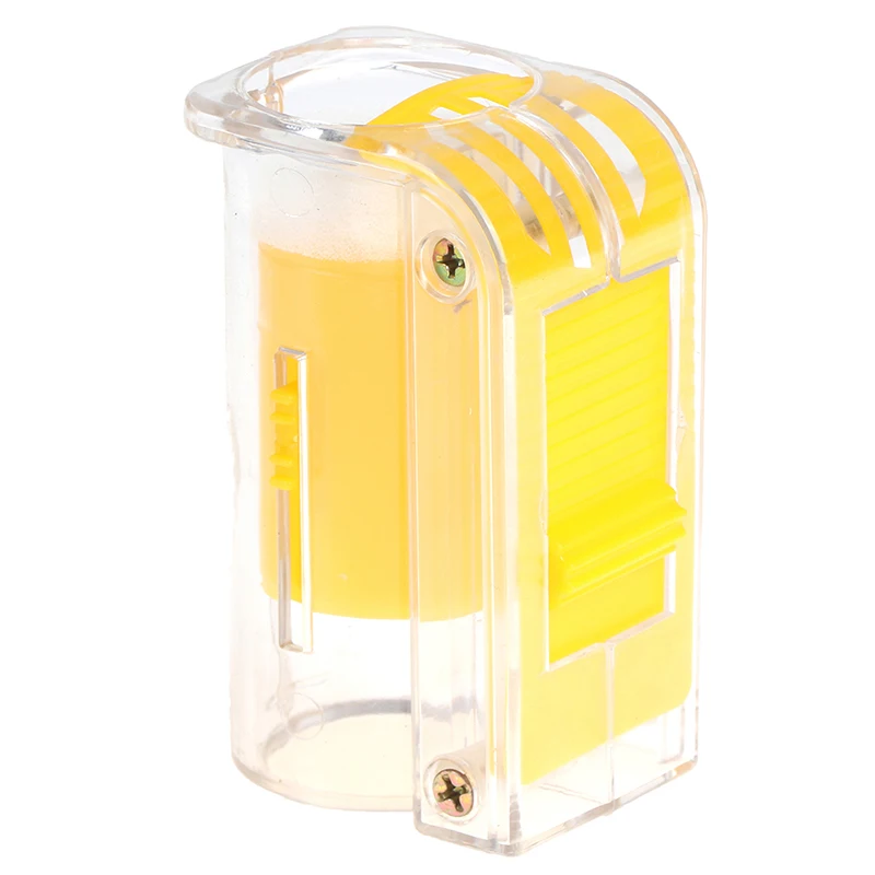 1pc Bottle Plunger Plush Beekeeper Tool Garden Beekeeper Queen Bee Catcher Bee Queen Marking Catcher Plastic One Handed Marker