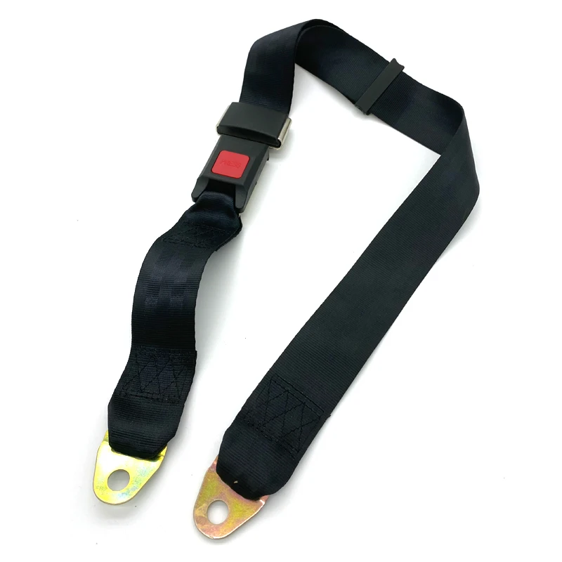 1.2M Adjustable Seat Belt Car Truck Lap Belt Universal 2 Point Safety Travel For Go kart ATV