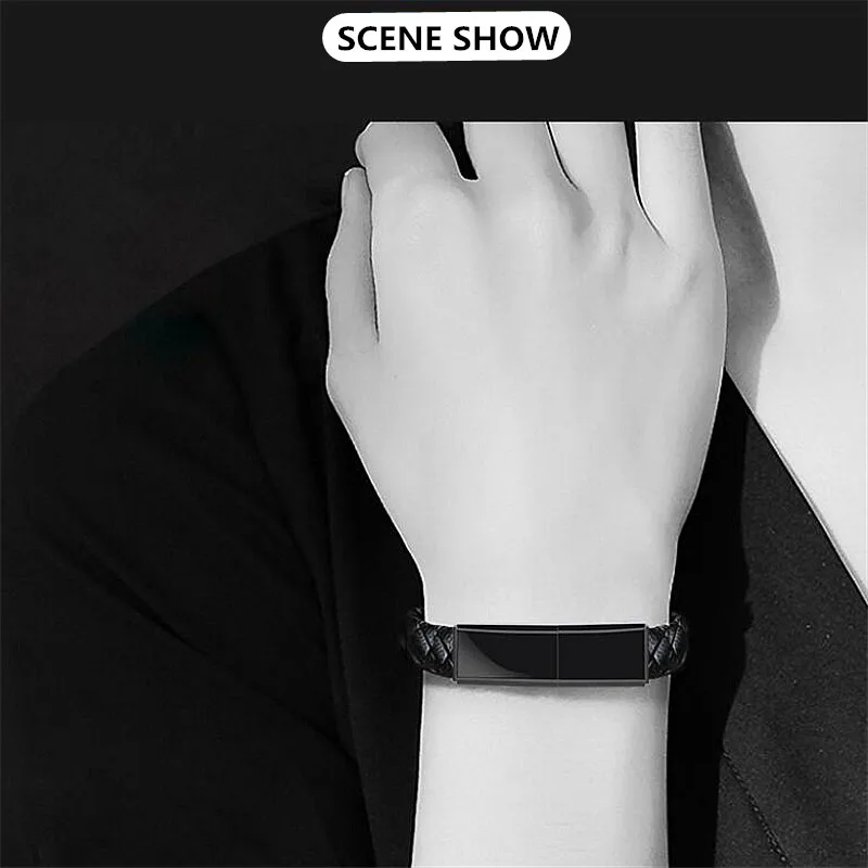 Открытый Портативный кожаный Мини Micro USB браслет зарядное устройство данных зарядный кабель синхронизации для iPhone6 6s Android type-C телефонный кабель