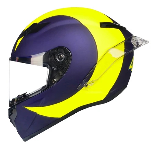 Полный шлем мотоцикла DOT Сертифицированный мотокросса внедорожный casco de Moto Cascos Para Moto Devil Horns Racing - Цвет: 4