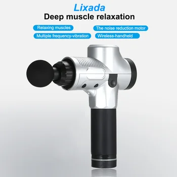 

After Fitness Electric Muscle Massager Equipment Percussive Vibrating Powerful Massage Guns Handheld Deep Tissue Muscle Massager
