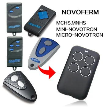 

NOVOFERM MCHS MNHS MINI MICRO NOVOTRON remote control compatible copy NOVOFERM gate garage door 433mhz 868mhz remote control