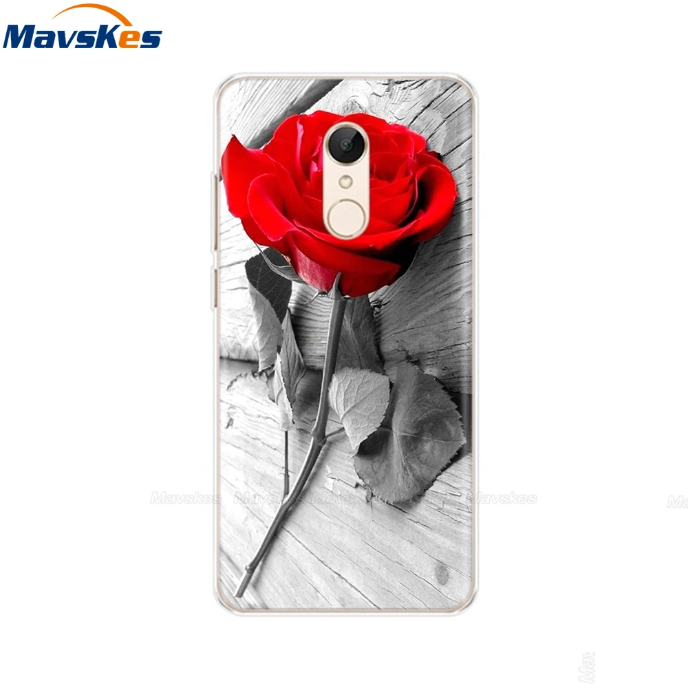 40 Для Xiaomi Redmi 5 чехол на телефон чехол Redmi 5 Plus силиконовый чехол для Funda xiomi Xiaomi Redmi 5 plus 5 Capas Redmi5 чехол бампер - Цвет: 40