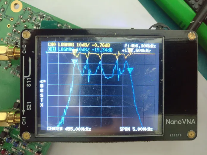 NanoVNA векторный сетевой анализатор антенна анализатор коротковолновой MF ВЧ ОВЧ UHF Genius