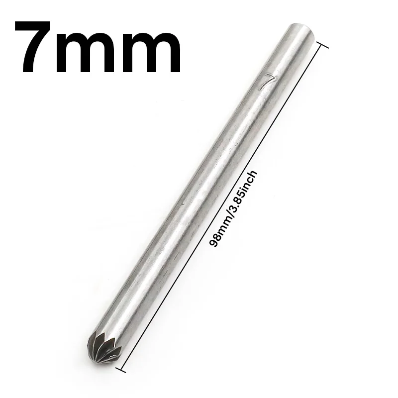 7mm Сверло для цветения, металлический винт, инструмент для установки, кожаное ремесло, сделай сам, кожа, пуансон, кнопка, форма, одежда и аксессуары, инструмент 9-35 мм - Цвет: 7mm