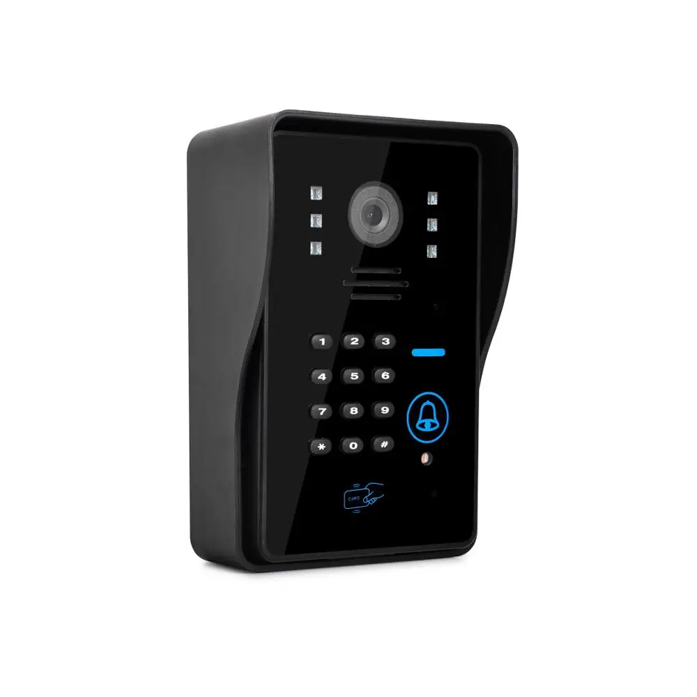 7 inch Wireless/Wired Wifi IP Video Door Phone Doorbell Intercom Entry System HD camera remote unlock