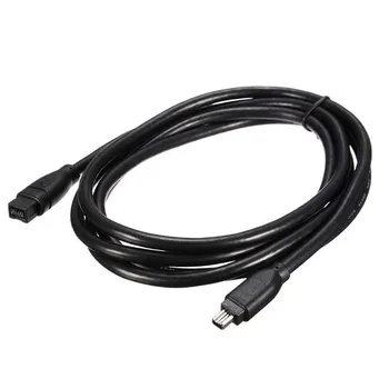 

1.8M High Speed Firewire 800 IEEE1394 B 9Pin to 4 Pin DV Data Network Cable for Mac PC TV DVD