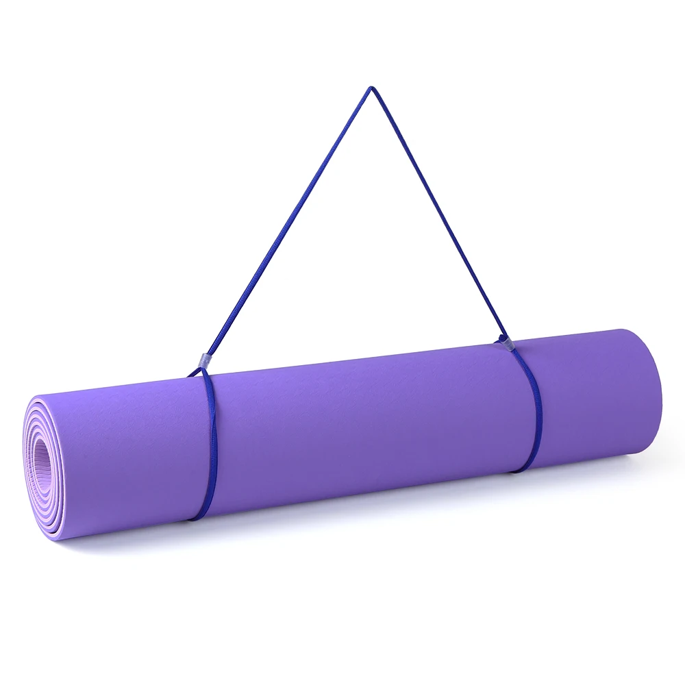 183x61x0,6 см нескользящий коврик для йоги термопластиковый коврик для фитнеса Коврик Для Йоги Женский Пилатес гимнастический мат с ремешком