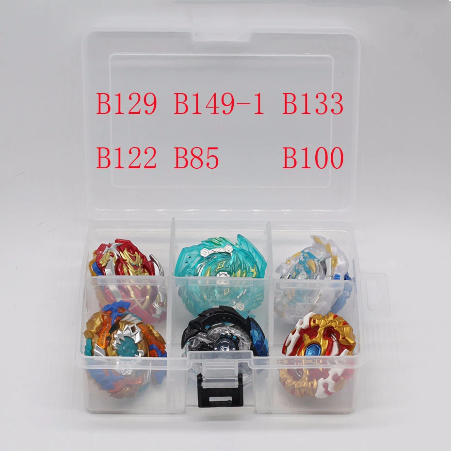 1 Takara Tomy, новинка, для детей от 6 шт лезвия Комплект запуска гироскопа Burst Metal Fusion Арена высокая производительность армейские B-150 B-149 B-148 игрушка - Цвет: 1