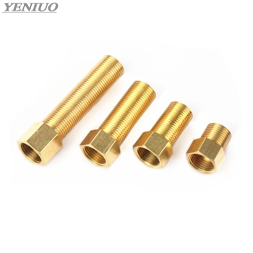 

Brass Fitting 1/2" BSP Male to Female change Coupler straight in Connector Adapter 28mm 40mm 50mm 70mm 100mm length