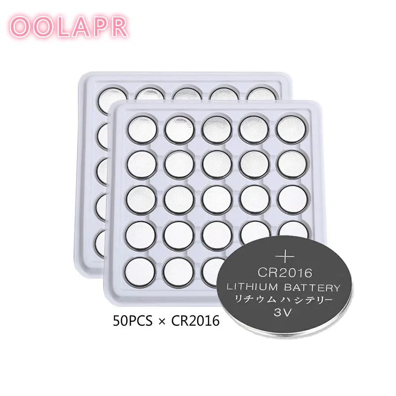 

Free Shipping 50pcs/Lot CR2016 3V Cell Battery Button Battery Coin Battery cr 2016 lithium battery For Watches,clocks