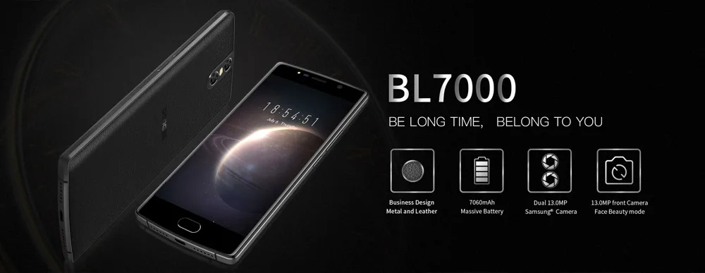 DOOGEE BL7000 7060 мАч 12V2A Быстрая зарядка 5,5 ''FHD MTK6750T Восьмиядерный 4 Гб ОЗУ 64 Гб ПЗУ смартфон Двойная камера 13,0 МП Android 7,0