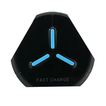 

Q500 Fast Charge Exquisite QI Wireless Charger Compatible With 10W 7.5W 5W For IOS For Android Universal