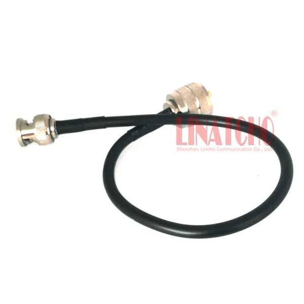 30 см RG58/U RF коаксиальный BNC штекер PL259 UHF мужской duplexer кабель перемычки rf