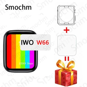 Image 2 - Smochm IWO W66ติดตั้งนาฬิกา Face Series 6 44มม.40มม.Infinite หน้าจอไร้สาย SmartWatch Bluetooth สำหรับ IOS Android