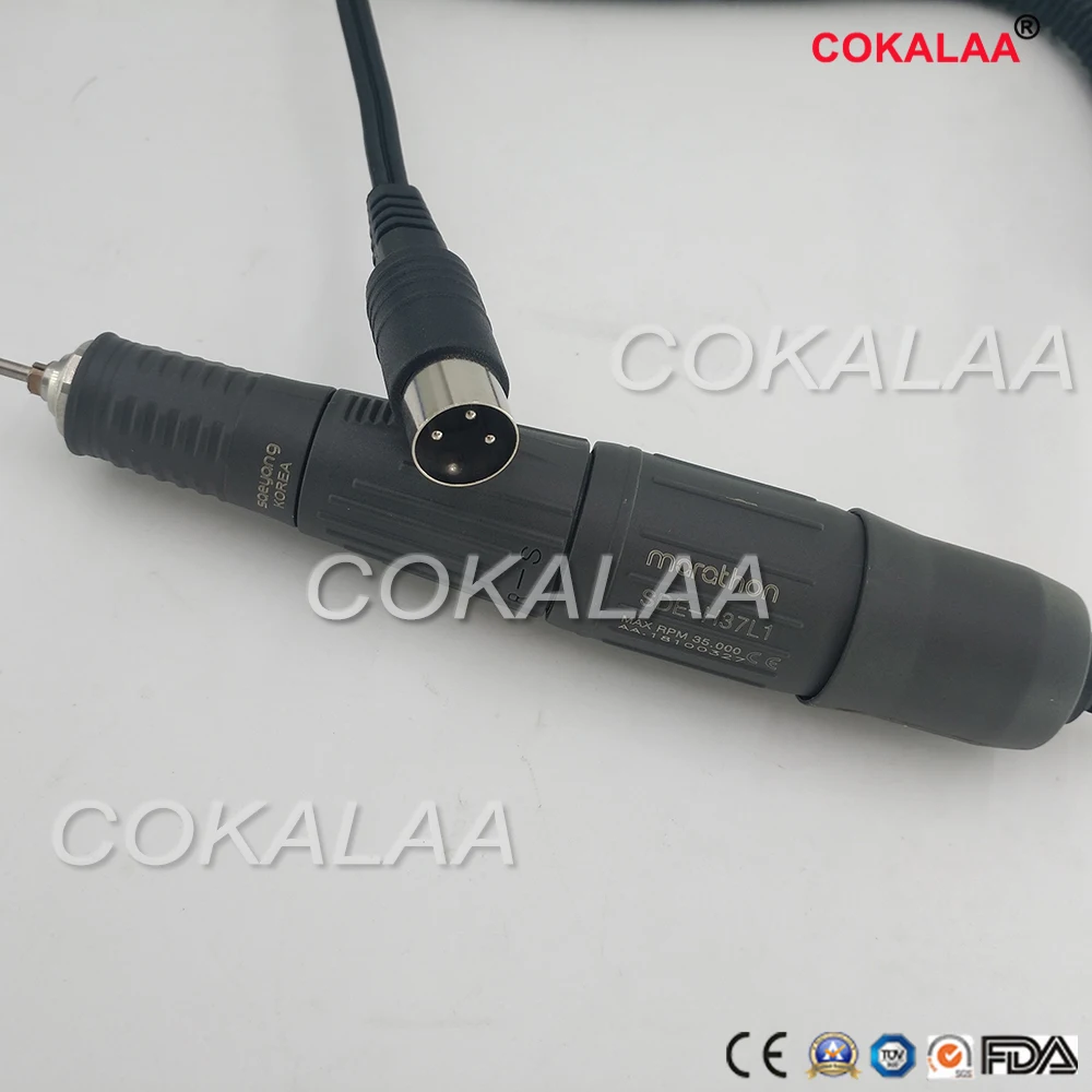Стоматологическая лаборатория микромотор Marathon машина N3+ 35K об/мин SDE-H37L1 полировки наконечника Saeyang