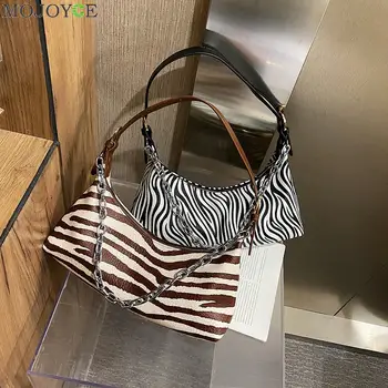 

Zebra Printed Crossbody Bags PU Leather Small Summer Lady Shoulder Handbags Female Simple Totes for Women 2020 Trend