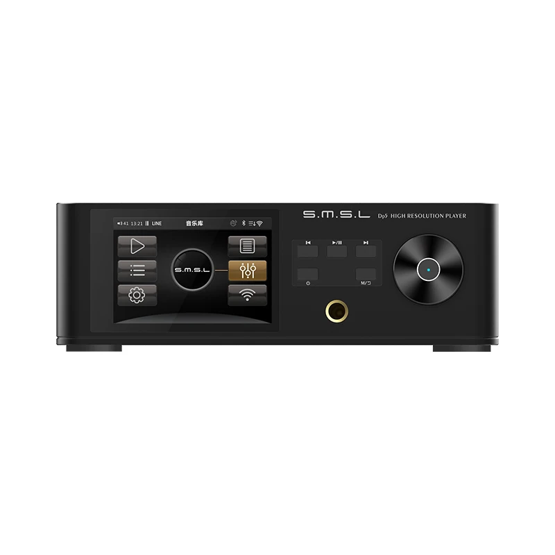 SMSL DP5 ES9038PRO MQA Bluetooth Сетевой музыкальный плеер цифровой поворотный Декодер