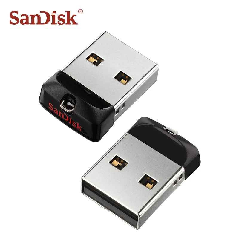 

100% Original SanDisk USB 2.0 CZ33 USB Flash Drive 64GB 32GB 16GB Mini Pen Drive Memory Stick U Disk USB Key Pendrive for PC