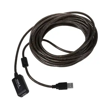 

New 10M USB 2.0 Extension Active/ Repeater 480 Mbp Active USB Extension Cable
