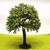 1pcs Hand-made microscene model orange tree fruit tree height 17-27cm height can be customized enthusiasts accessory materials 1