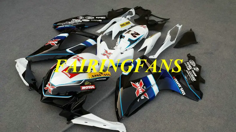 Высококлассный инжекторный обтекатель комплект для GSXR600 750 K8 08 09 GSXR 600 GSXR750 2008 2009 Белый Черный Обтекатели Кузов+ подарки SA24