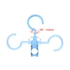 Magic 9-hole Support Circle Clothes Hanger Clothes Drying Rack Multifunction Plastic clothes rack Home Storage Hangers 6