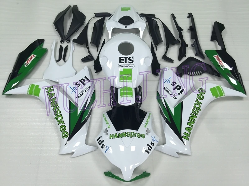 Пластиковые обтекатели CBR1000RR 12 13 Abs обтекатель для Honda Cbr1000 RR белые наборы для тела CBR 1000 RR 2012 - Цвет: INJECTION mold
