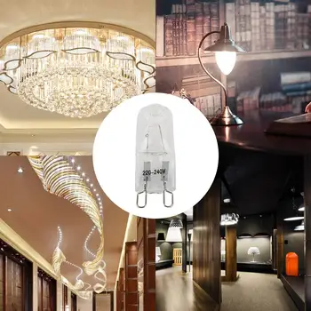 

Halogen Lamp 220-240V Warm White Dimmable Household Supply Room Lighting Indoor Outdoor LED Bulb Halogen Capsule Bulbs G9