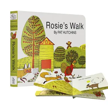 

Rosies Walk Board Book Baby Learning English Story Books for Children Educational Toys for Children Usa English Memorie Games