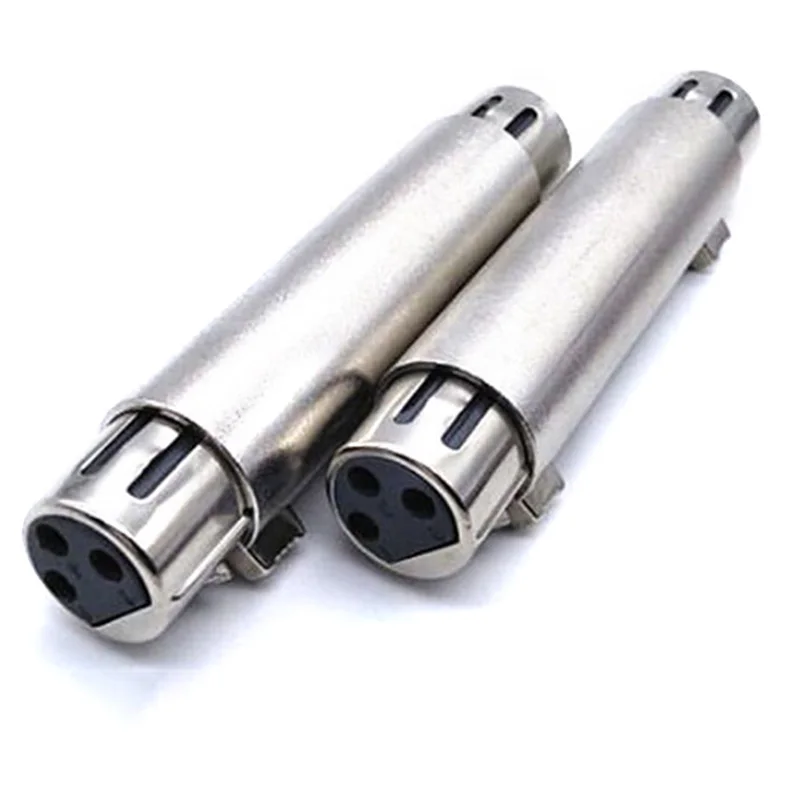 Лидер продаж, 3-Pin XLR для женщин Женский микрофонный кабель расширения Пол смены Адаптерный микрофон аудио конвертер
