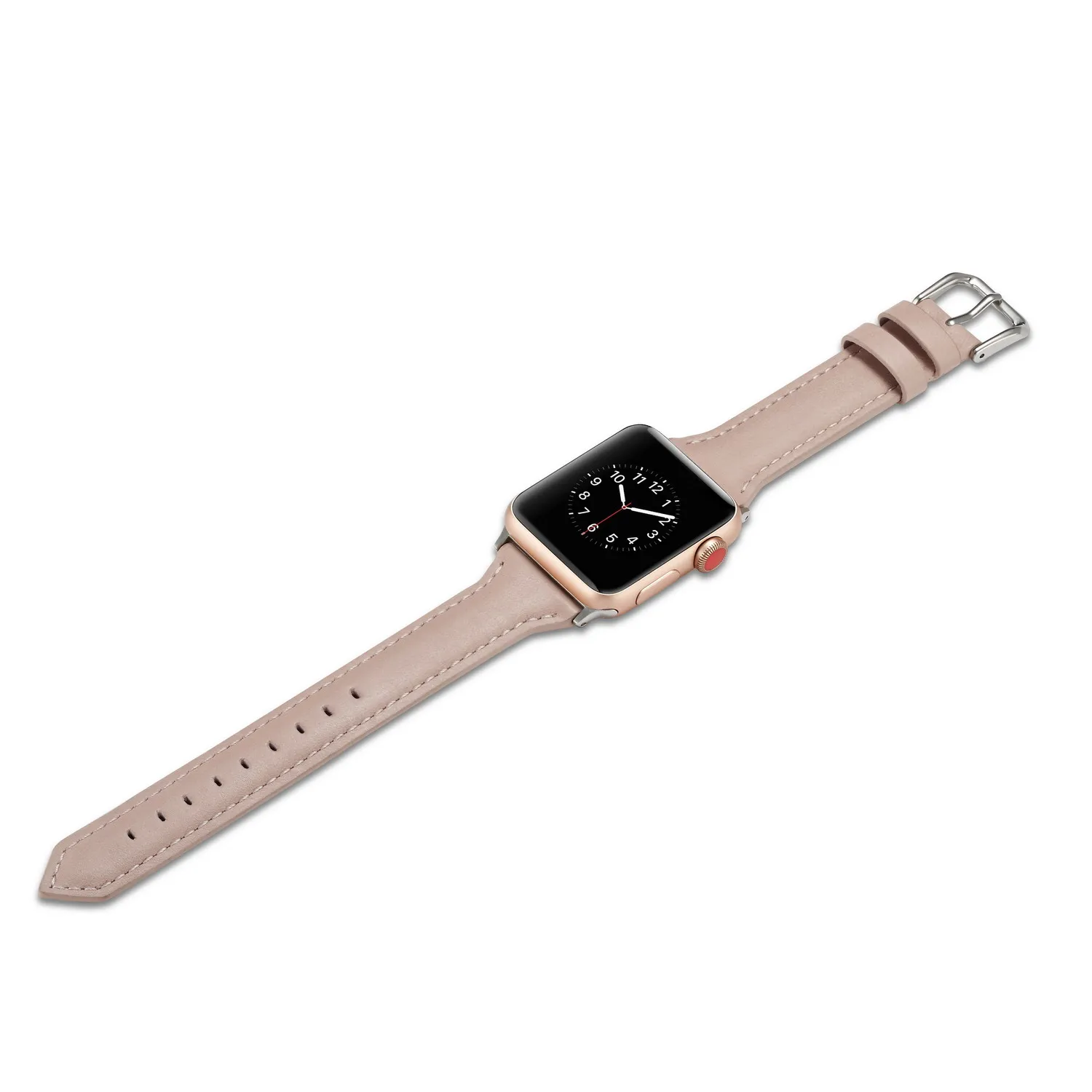 Новейшая модель; кожаный ремешок для наручных часов Apple Watch, версии 5/4/3/2/1 для наручных часов IWatch, ремешок 42 мм, 38 мм, 40 мм 44 Спортивный Браслет замена