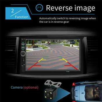 

7 inch 7018B DIN Auto Car MP5 MP3 Player Bluetooth Touch USB FM Stereo Radio