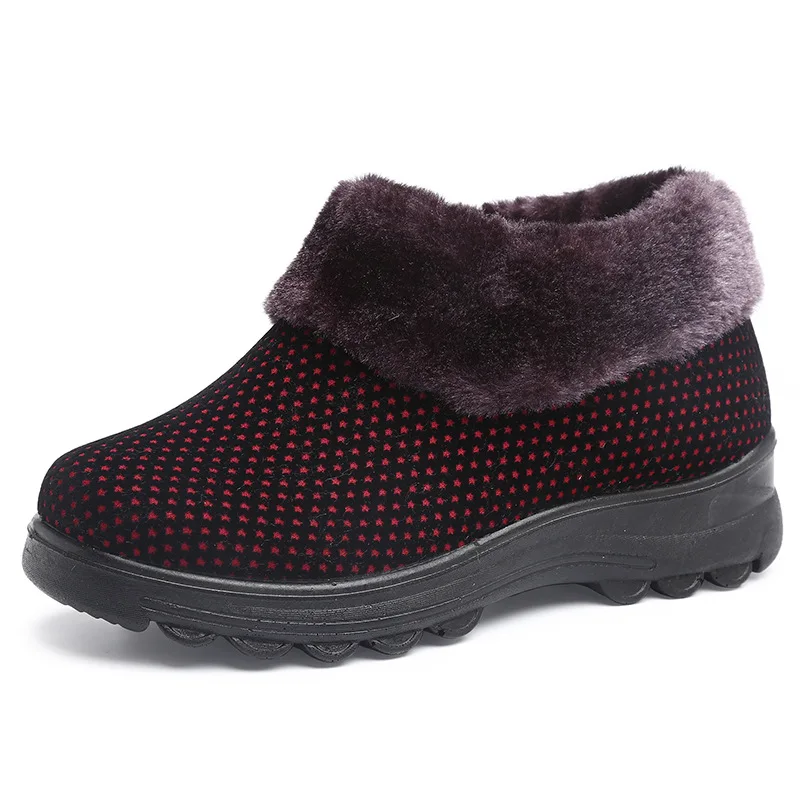 2020 Women's Winter Boots Keep Warm Female Shoes High Quality Ankle Boots For Women Chunky Womens Shoes Zapatos De Mujer