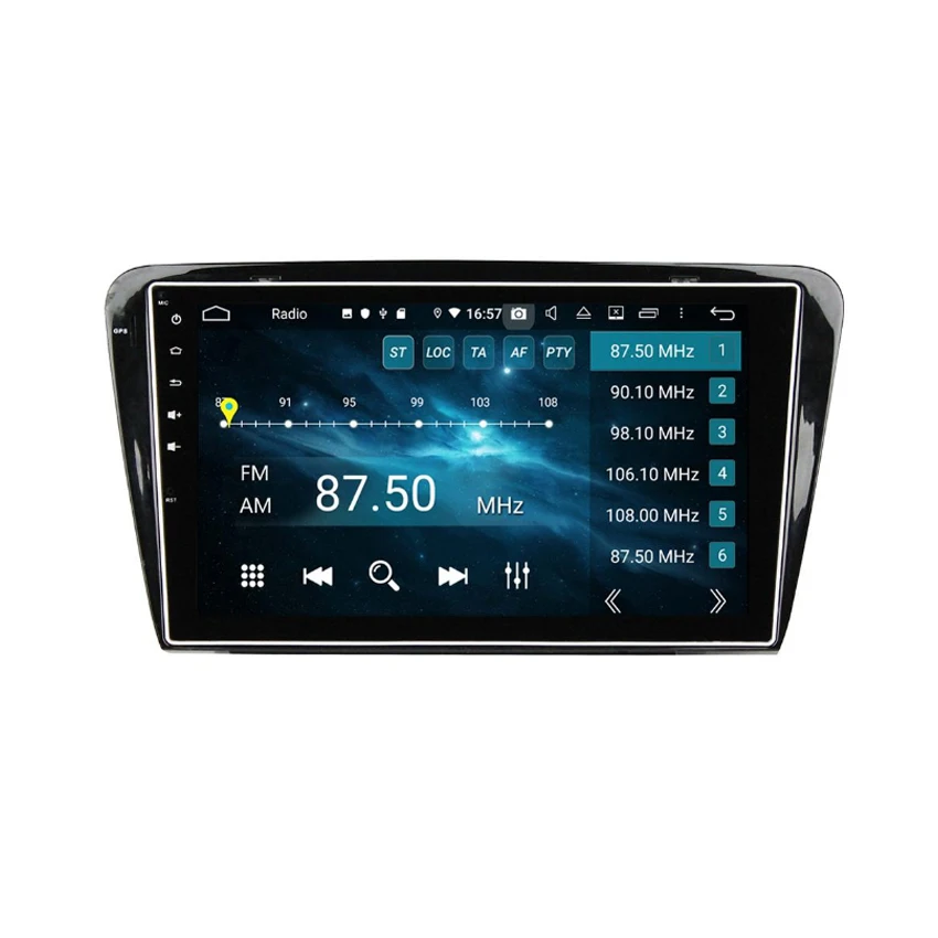 Flash Deal Car radio Android multimedia player For SKODA Octavia 2014-2015 Car DVR navigation integrated machine 5