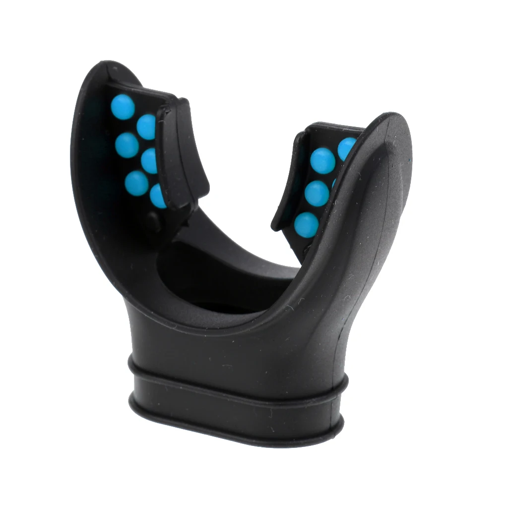 Scuba Regulator Universal Silicone Mouthpiece With Color Tab Diving Regulator Mouthpiece and Tie Wrap