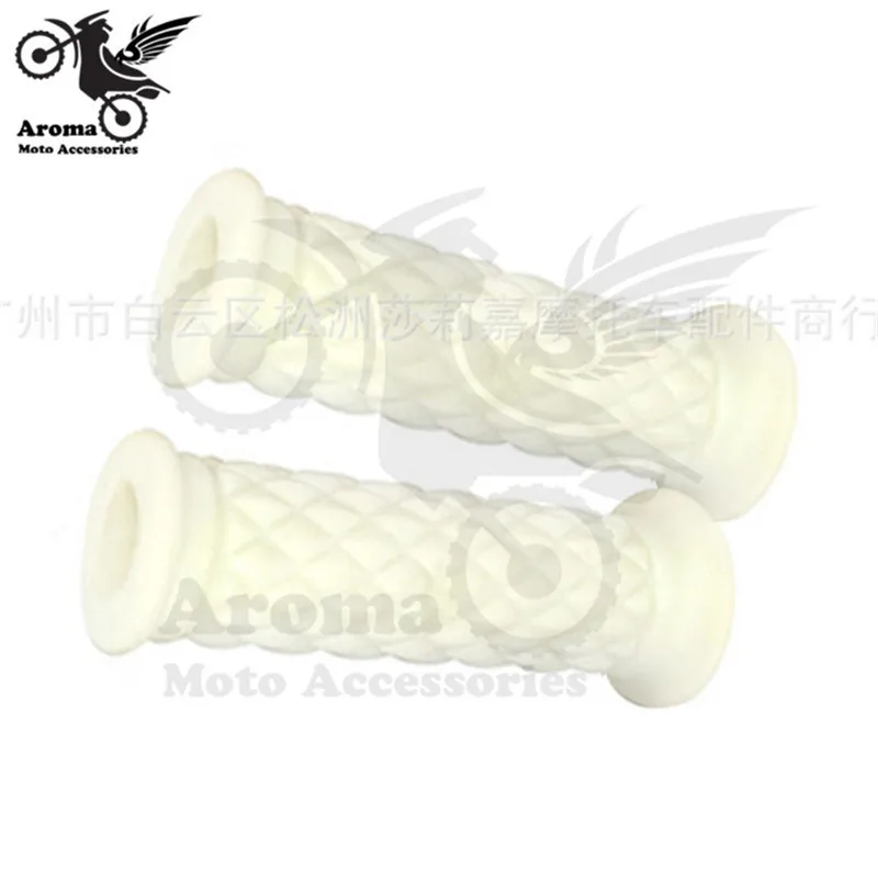 16 colors available brown red black hot retro cafe racer parts 22MM 25MM rubber motorbike grip for honda suzuki yamaha harley softail sportster prince cruise moto handlebar motorcycle handle grips