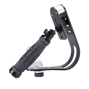 

Handheld Gimbal Stabilizer Action Camera Universal rotating handle Bow Type Camera Stabilizer for Digital SLR Cameras DV Phone