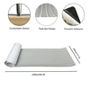 2400*450mm EVA Foam Boat Decking Sheet mat Anti-Skid Faux Teak Yacht Marine Flooring pad Accessories Self-Adhesive Vehicle pad 5